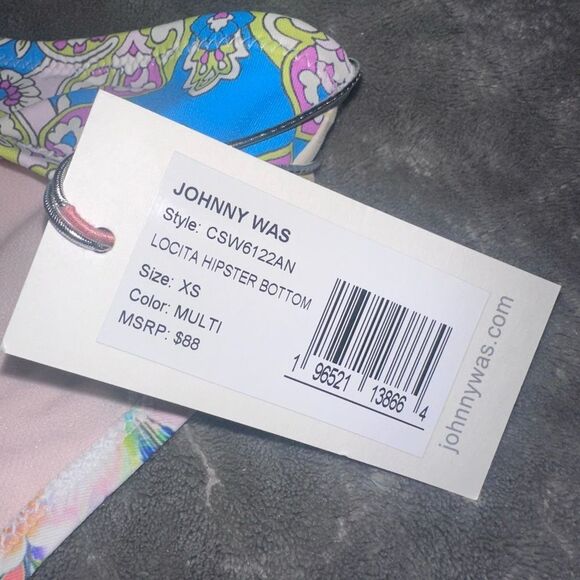 Johnny Was Locita Hipster Bikini Bottom Size XS - Picture 7 of 7